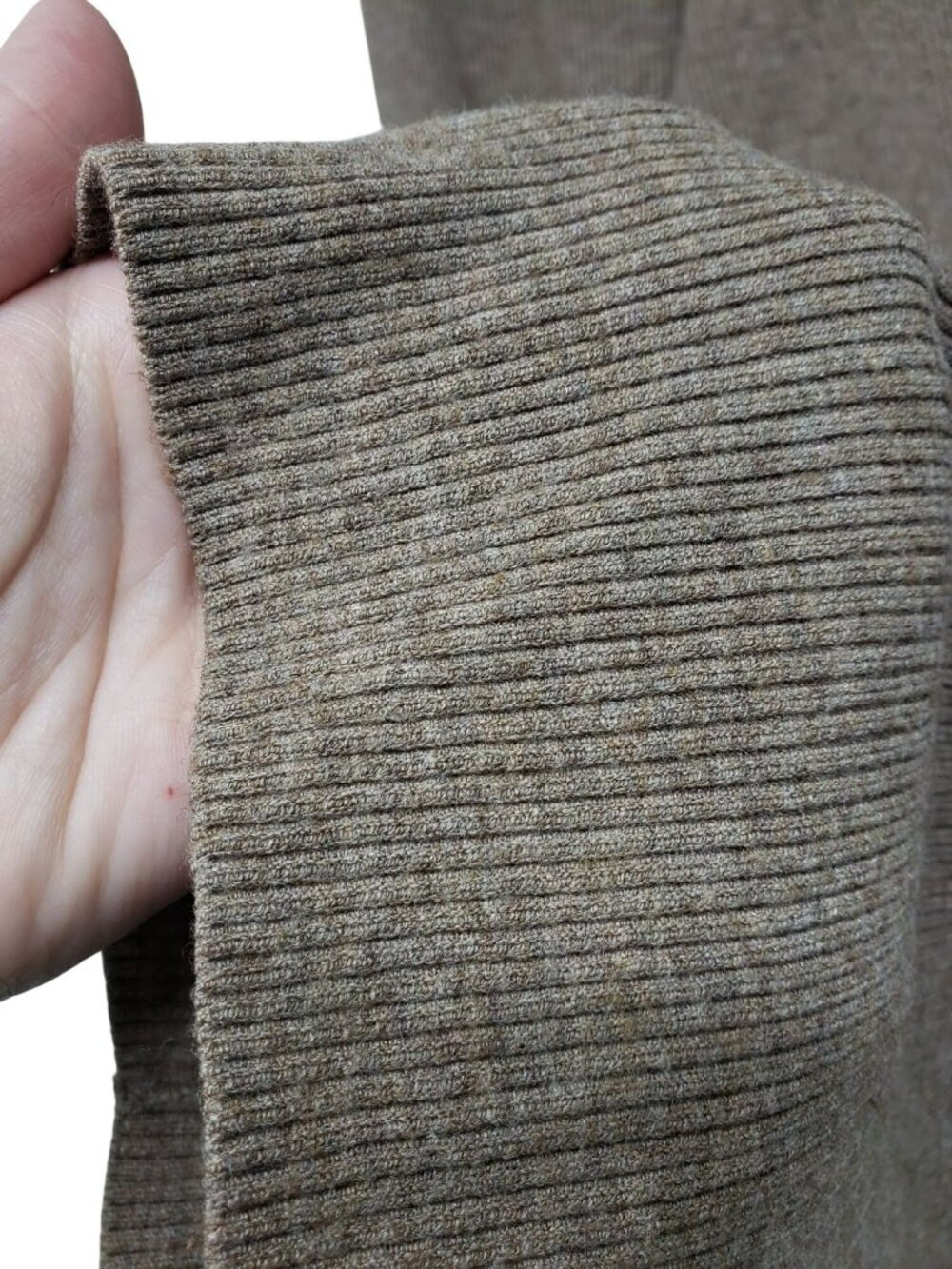 Uniqlo Washable Ribbed Knit Trousers Wide Leg Lounge Sweat Pants XS - Picture 9 of 9